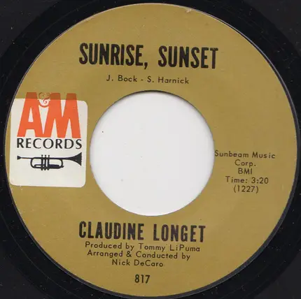 Claudine Longet - Meditation / Sunrise, Sunset
