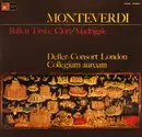 LP - Claudio Monteverdi - Deller Consort , Collegium Aureum , Alfred Deller - Ballett Tirsi & Clori /  Madrigale