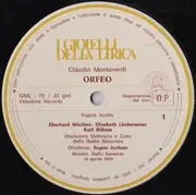 LP - Monteverdi - Orfeo - Gatefold