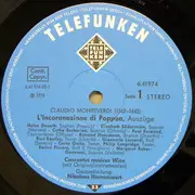 LP - Claudio Monteverdi , Helen Donath , Elisabeth Söderström , Cathy Berberian , Paul Esswood , Concent - L'incoronazione Di Poppea = The Coronation Of Poppea = Die Krönung Der Poppea
