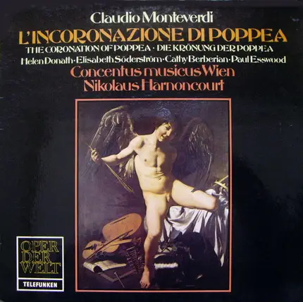 Claudio Monteverdi , Helen Donath , Elisabeth Söderström , Cathy Berberian , Paul Esswood , Concent - Die Krönung der Poppea