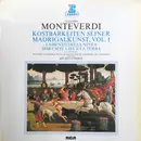 LP - Monteverdi - Kostbarkeiten Seiner Madrigalkunst Vol.1