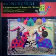 LP - Claudio Monteverdi - Il Combattimento Di Tancredi E Clorinda / Cantatas