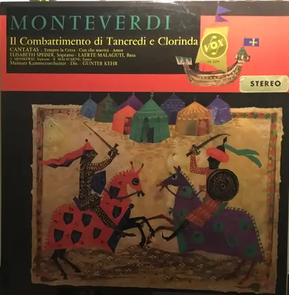 Monteverdi - Il Combattimento Di Tancredi E Clorinda / Three Madrigals