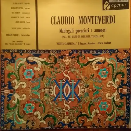 Claudio Monteverdi - Madrigali Guerrieri E Amorosi (Dall' Vill Libro Di Madrigali, Venezia 1638)