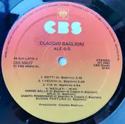 Double LP - Claudio Baglioni - Alé-Oó