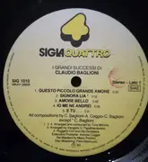 LP - Claudio Baglioni - I Grandi Successi Di Claudio Baglioni