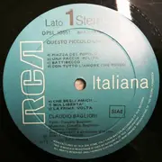 LP - Claudio Baglioni - Questo Piccolo Grande Amore