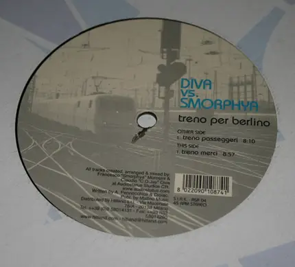 Claudio Diva Meets Smorphya - Treno Per Berlino