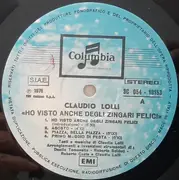 LP - Claudio Lolli - Ho Visto Anche Degli Zingari Felici