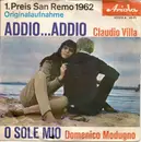7inch Vinyl Single - Claudio Villa / Domenico Modugno - 1. Preis San Remo 1962