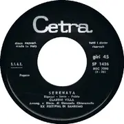 7inch Vinyl Single - Claudio Villa - Serenata