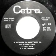 7inch Vinyl Single - Claudio Villa - Terra Straniera / La Signora Di Trent'Anni Fa