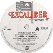 12inch Vinyl Single - Claudja Barry - I Will Follow Him / Work Me Over