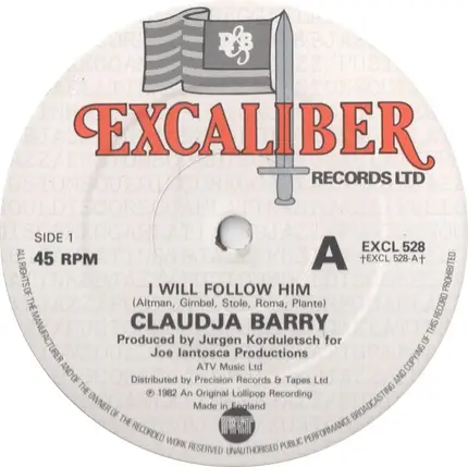 Claudja Barry - I Will Follow Him / Work Me Over