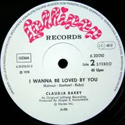 12inch Vinyl Single - Claudja Barry - (Boogie Woogie) Dancin' Shoes / I Wanna Be Loved By You
