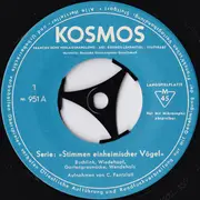 7inch Vinyl Single - Claus Fentzloff - Stimmen Einheimischer Vögel - Mono