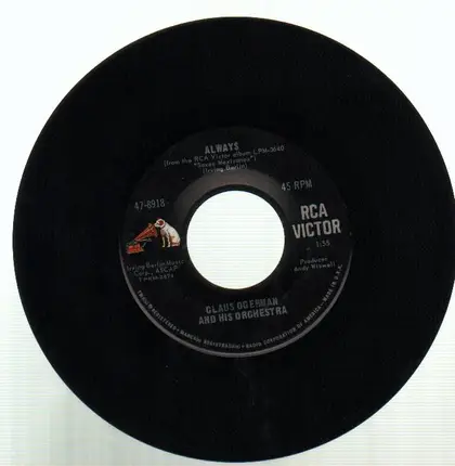 Claus Ogermann And His Orchestra - Always / King Of The Road