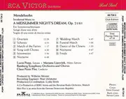 CD - Mendelssohn - Incidental Music To A Midsummer Night's Dream