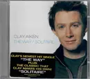CD Single - Clay Aiken - The Way / Solitaire