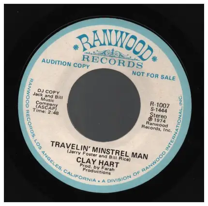 Clay Hart - Travelin' Minstrel Man