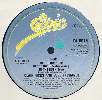 Clair Hicks And Love Exchange - In The Bush