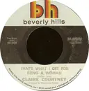 7inch Vinyl Single - Claire Courtney - That's What I Get For Being A Woman