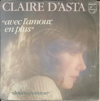 Claire D'Asta - Avec L'amour En Plus
