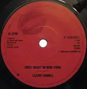 7inch Vinyl Single - Claire Hamill - First Night In New York