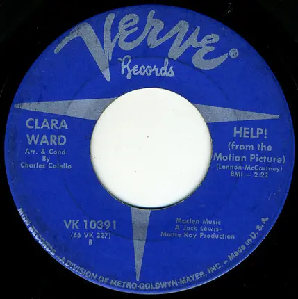 Clara Ward - Help!