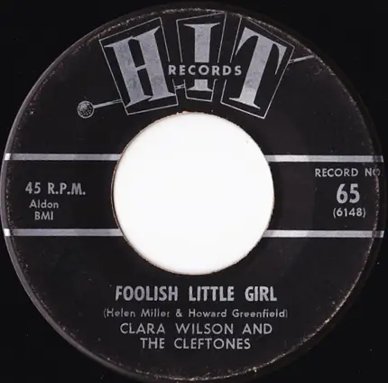Clara And The Cleftones / Alpha Zoe - Foolish Little Girl / Da Doo Ron Ron