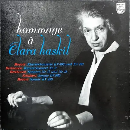 Mozart / Beethoven / Schubert (Haskil) - Hommage A Clara Haskil
