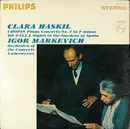LP - Haskil / Chopin / Falla - Piano Concerto No. 2 In F Minor / Nights In The Gardens Of Spain. Clara Haskil