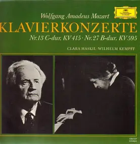 Clara Haskil - Mozart: Klavierkonzerte Nr. 13 C-dur, KV 415 · Nr. 27 B-dur, KV 595