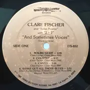 LP - Clare Fischer & Salsa Picante With 2 + 2 - And Sometimes Voices