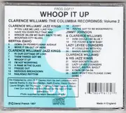 CD - Clarence Williams - Whoop It Up. Clarence Williams: The Columbia Recordings: Volume 2