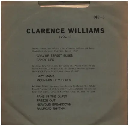 Clarence Williams - Clarence Williams (Vol. 1)