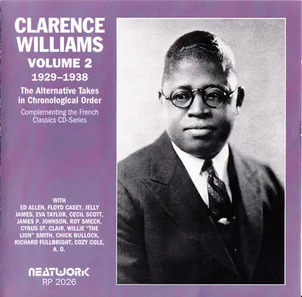Clarence Williams - Volume 2 1929-1938 (The Alternative Takes In Chronological Order)