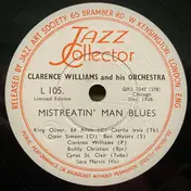 Clarence Williams And His Orchestra - Mistreatin' Man Blues / Death Sting Me Blues