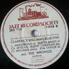 Schellack - Clarence Williams' Blue Five - All The Wrongs / Everybody Loves My Baby - Limited edition
