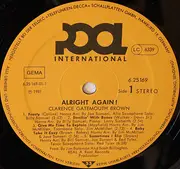 LP - Clarence Brown - Alright Again!