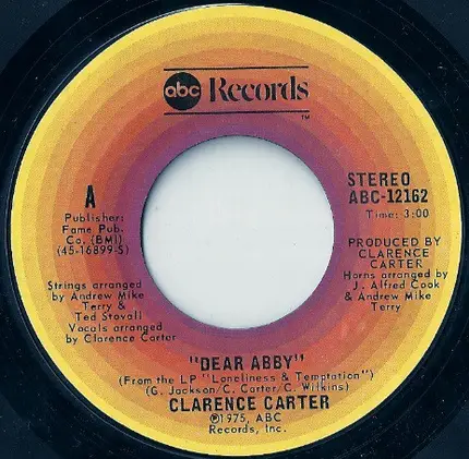 Clarence Carter - Dear Abby