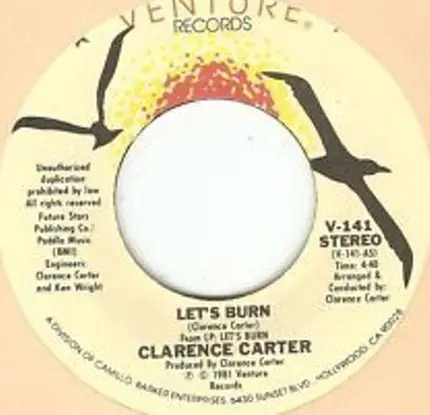 Clarence Carter - Let's Burn