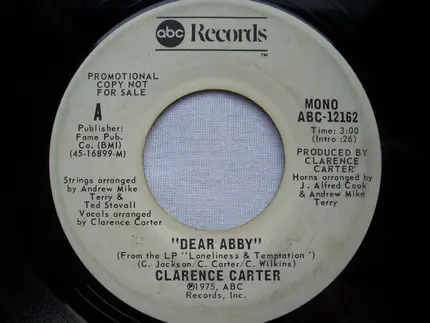 Clarence Carter - Dear Abby