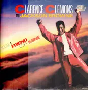 Clarence Clemons and Jackson Browne