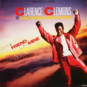 Clarence Clemons and Jackson Browne