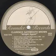 LP - Clarence 'Gatemouth' Brown - Alright Again!
