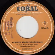 7inch Vinyl Single - Clarence 'Pinetop' Smith - Authentic Boogie Woogie Piano