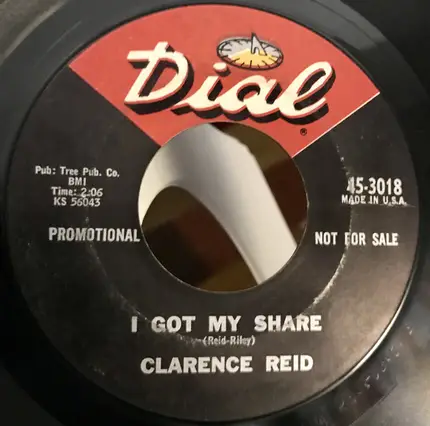 Clarence Reid - There'll Come A Day / I Got My Share