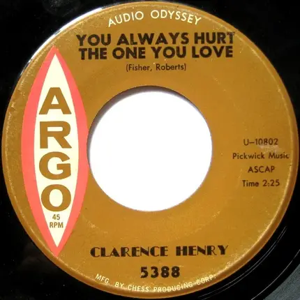 Clarence 'Frogman' Henry - You Always Hurt The One You Love